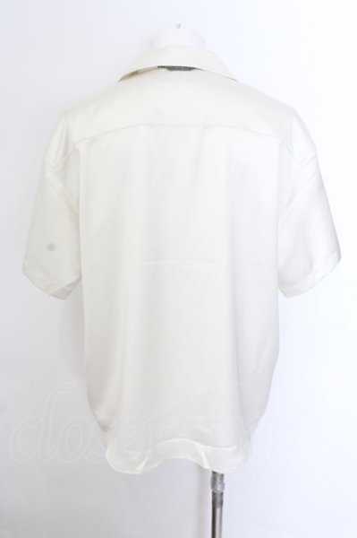 画像2: ADRER / ストレッチツイル開襟半袖シャツ XS アイボリー O-25-02-24-055-AD-sh-YM-ZT259 (2)