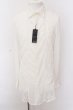 画像1: CIVARIZE / レース切り替えシフォンシャツ 46 ホワイト O-25-02-24-056-CI-sh-YM-ZT259 (1)