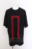 画像1: NO ID. BLACK / NOレースBIG-Tシャツ ONE ブラックｘレッド O-25-02-24-007-NO-ts-YM-ZT0301 (1)