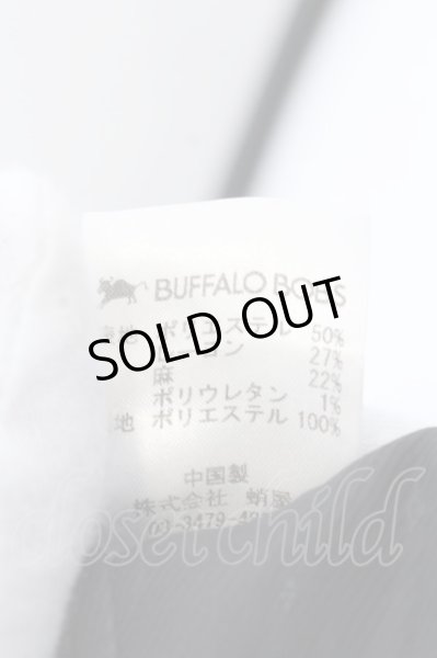 画像3: BUFFALO BOBS / クリスタルボタンSSテーラードジャケット 3 ブラック O-25-02-24-065-BU-ja-YM-ZT262 (3)