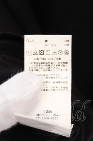 画像3: CIVARIZE / 金具装飾襟プリントワイドトップス F ブラック O-25-02-24-075-CI-ts-YM-ZT197 (3)