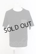 wjk / フェイクスウェードポケットTシャツ 1 ブラック O-25-02-24-009-wj-ts-YM-ZT200