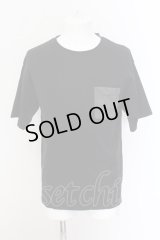 wjk / フェイクスウェードポケットTシャツ 1 ブラック O-25-02-24-009-wj-ts-YM-ZT200
