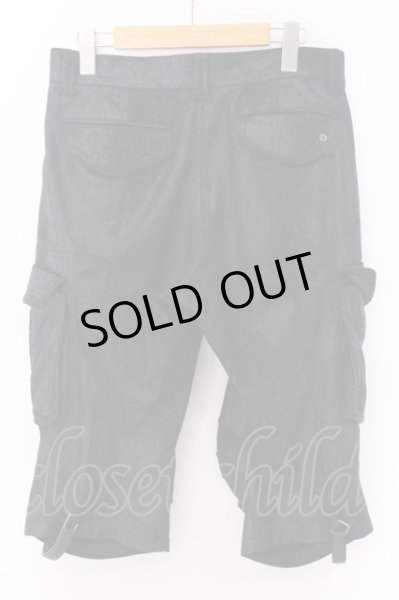 画像2: TORNADO MART / エステルピーチヘアラインショートパンツ M ブラック O-25-02-24-085-TO-pa-YM-OS (2)