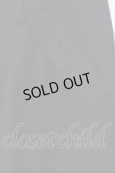 画像2: TORNADO MART / ストレッチカーゴショートパンツ L ブラック O-25-02-24-086-TO-pa-YM-OS (2)