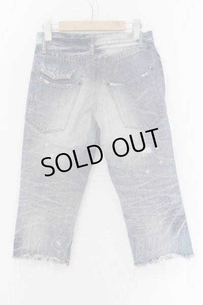 画像4: CIVARIZE / クロップドダメージデニムパンツ 44 インディゴ O-25-02-24-090-CI-pa-YM-ZT0301 (4)