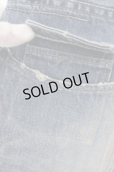 画像5: CIVARIZE / クロップドダメージデニムパンツ 44 インディゴ O-25-02-24-090-CI-pa-YM-ZT0301 (5)