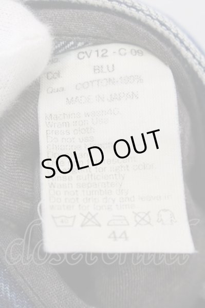 画像6: CIVARIZE / クロップドダメージデニムパンツ 44 インディゴ O-25-02-24-090-CI-pa-YM-ZT0301 (6)