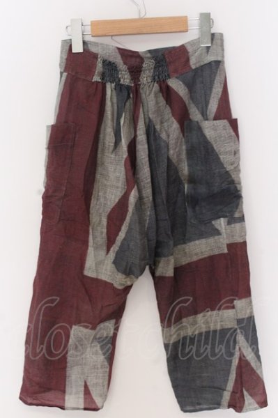 画像3: SHARE SPIRIT / 総柄コットンモダールパンツ 36 マルチ O-25-02-24-094-SH-pa-YM-ZT184 (3)