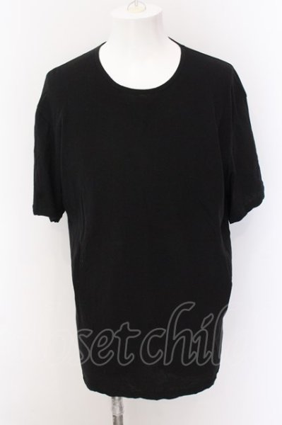 画像1: ATTACHMENT / フレスカ/40クルーネックTシャツ 3 ブラック O-25-02-24-011-AT-ts-YM-ZT199 (1)