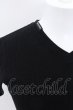 画像2: BUFFALO BOBS / RHONE(ローヌ)針抜きテレコVネックTシャツ 1-2 ブラック O-25-02-24-013-BU-to-YM-ZT199 (2)