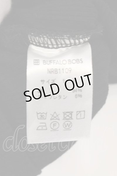 画像4: BUFFALO BOBS / RHONE(ローヌ)針抜きテレコVネックTシャツ 1-2 ブラック O-25-02-24-013-BU-to-YM-ZT199 (4)