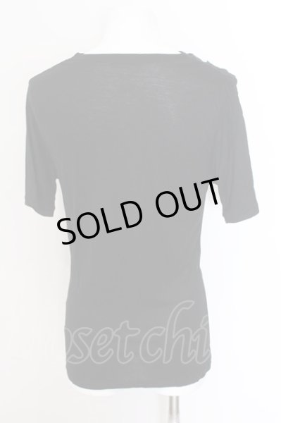 画像2: TORNADO MART / プリントドレープTシャツ L ブラック O-25-02-24-018-TO-ts-YM-OS (2)