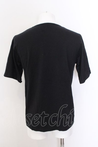 画像2: TORNADO MART / ロゴフラワーTシャツ M ブラック O-25-02-24-019-TO-ts-YM-ZT199 (2)