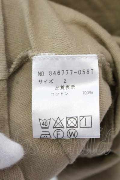 画像3: NO ID. / コットンポケットBIG Tシャツ 2 ライトブラウン O-25-02-24-023-NO-ts-YM-ZT199 (3)