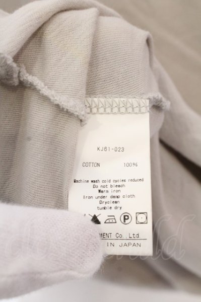 画像3: ATTACHMENT / 40/-フレスカ天竺クルーネックTシャツ 3 グレー O-25-02-24-024-AT-ts-YM-ZT199 (3)