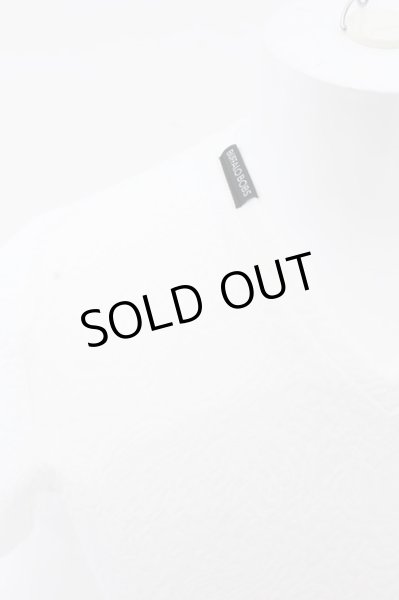 画像2: BUFFALO BOBS / GRAIN(グレイン) ウェーブタックVネックカットソー 2-3 ホワイト O-25-02-24-026-BU-to-YM-ZT199 (2)