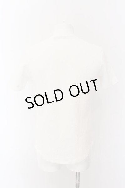 画像3: BUFFALO BOBS / GRAIN(グレイン) ウェーブタックVネックカットソー 2-3 ホワイト O-25-02-24-026-BU-to-YM-ZT199 (3)