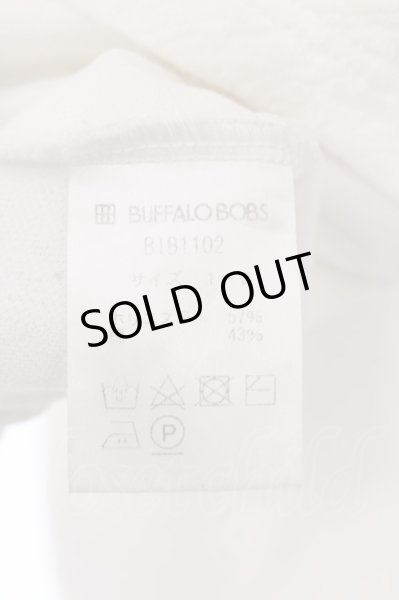 画像4: BUFFALO BOBS / GRAIN(グレイン) ウェーブタックVネックカットソー 2-3 ホワイト O-25-02-24-026-BU-to-YM-ZT199 (4)