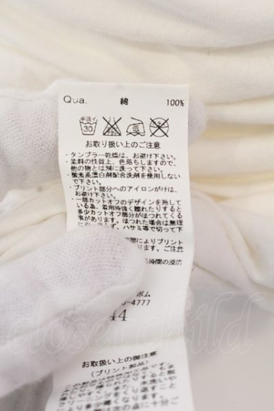 画像3: CIVARIZE / LightningロングプリントTシャツ 44 ホワイト O-25-02-24-027-CI-ts-YM-ZT205