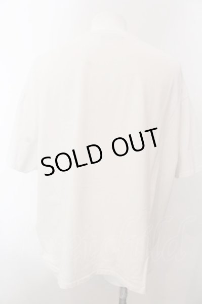 画像3: GLIM CLAP / オーバーサイズカットソー  ホワイト O-25-02-28-034-GL-ts-YM-ZT261 (3)