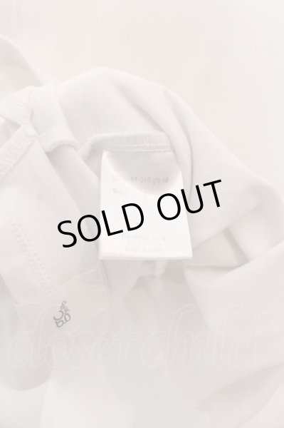 画像4: GLIM CLAP / オーバーサイズカットソー  ホワイト O-25-02-28-034-GL-ts-YM-ZT261 (4)