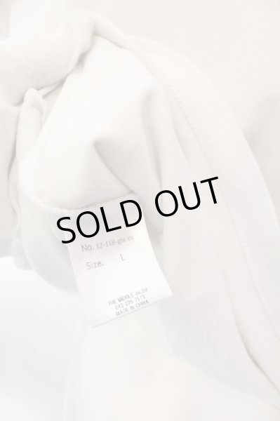 画像4: GLIM CLAP / ペインティングオーバーサイズカットソー  ホワイト O-25-02-28-037-GL-ts-YM-ZT261 (4)