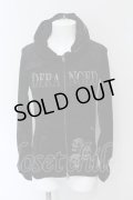 CIVARIZE / Aim2ndベロアパーカー 46 ブラック O-25-02-28-005-CI-to-YM-OS