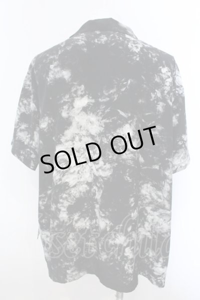 画像3: GLIM CLAP / 総柄オーバーサイズシャツ  ブラック O-25-02-28-039-GL-sh-YM-ZT261 (3)