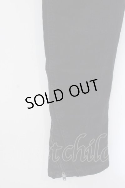 画像4: IFSIXWASNINE / LU/SBCM-7 レースアップデニムパンツ【メンズ29】 29 ブラック O-25-02-28-043-IF-pa-YM-OS (4)