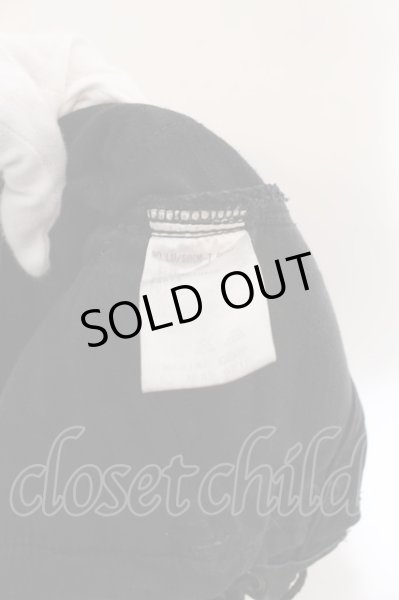 画像7: IFSIXWASNINE / LU/SBCM-7 レースアップデニムパンツ【メンズ29】 29 ブラック O-25-02-28-043-IF-pa-YM-OS (7)