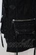 画像3: KMRii / Denim duffle coat　コート 1 ブラック O-25-02-28-044-KM-ou-YM-ZT-ML036 (3)