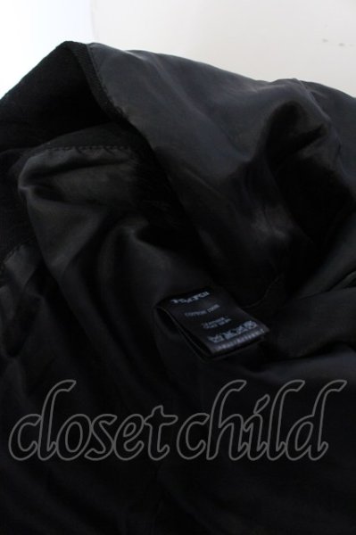 画像7: KMRii / Denim duffle coat　コート 1 ブラック O-25-02-28-044-KM-ou-YM-ZT-ML036 (7)