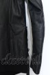画像6: KMRii / Goat Leather Hoodie レザーパーカー 1 ブラック O-25-02-28-045-KM-ou-YM-ZT-ML009 (6)