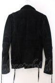 画像6: 14th Addiction / Suede Dowbl Riders レザーライダースジャケット 1 ブラック O-25-02-28-047-14-ja-YM-ZT-ML001