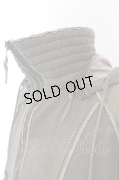画像2: 14th Addiction / ZIP UP HOODIE パーカー 1 カーキ O-25-02-28-049-14-to-YM-OS (2)