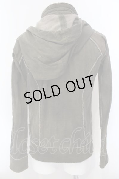 画像5: 14th Addiction / ZIP UP HOODIE パーカー 1 カーキ O-25-02-28-049-14-to-YM-OS (5)