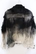 画像5: LGB / G-5　BURN&ASH デニムジャケット【メンズ1】 1 ブラックｘホワイト O-25-02-28-052-LG-ja-YM-ZT-M007 (5)