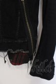 画像4: LGB / G-4/BR+RED/M　デニムジャケット【メンズ1】 1 ブラックｘレッド O-25-02-28-053-LG-ja-YM-ZT028
