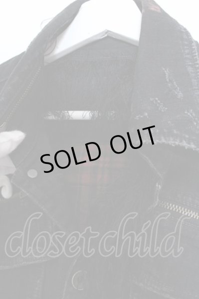 画像5: LGB / G-4/BR+RED/M　デニムジャケット【メンズ1】 1 ブラックｘレッド O-25-02-28-053-LG-ja-YM-ZT028 (5)