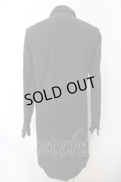 画像4: FAGASSENT / VANITY ロングシャツ 1 ブラック O-25-02-28-059-FA-sh-YM-OS (4)