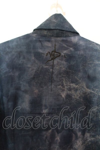 画像4: KMRii / Cotton Long Shirt　シャツ 1 ブルー O-25-02-28-064-KM-sh-YM-ZT371 (4)