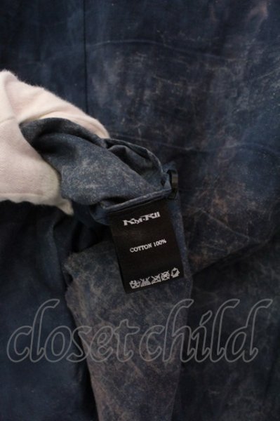 画像6: KMRii / Cotton Long Shirt　シャツ 1 ブルー O-25-02-28-064-KM-sh-YM-ZT371 (6)