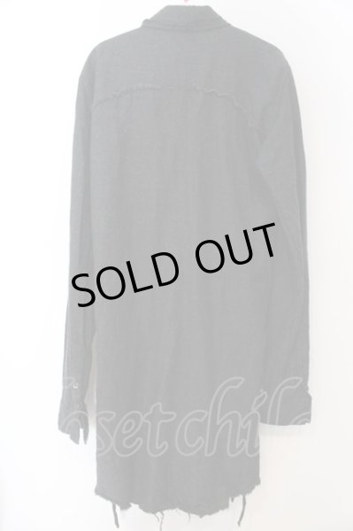 画像5: KMRii / Layered Wool Shirt シャツ 1 グレー O-25-02-28-065-KM-sh-YM-OS (5)