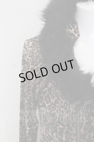 画像2: CIVARIZE / Bias ファー付クラッシュベロアフリンジパーカー 44 ゴールド O-25-02-28-009-CI-to-YM-OS (2)