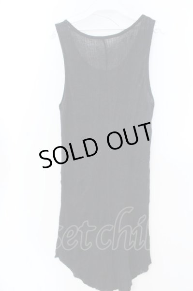 画像3: 上野商会 / ワッシャータンクトップ S ブラック O-25-02-28-078-UE-ts-YM-ZT280 (3)