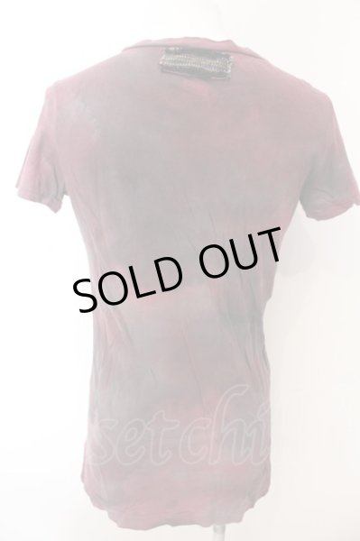 画像3: LGB / HSC/M ブリーチTシャツ【メンズ1】 1 ワイン O-25-02-28-080-LG-ts-YM-OS (3)