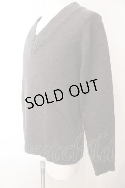 画像2: NANO universe / Vネックニットソー【買取対象外】  グレー O-25-02-28-084-NA-to-YM-ZT280 (2)