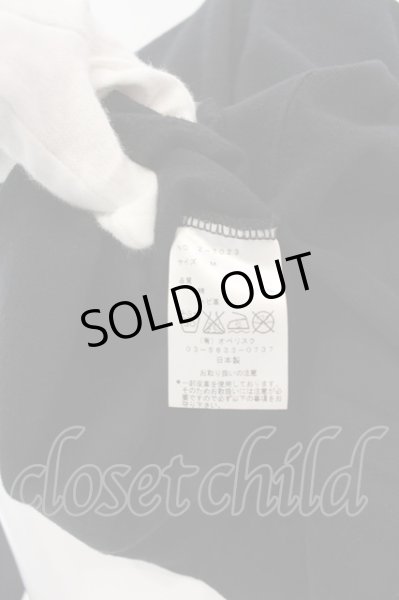 画像4: zeitganz / パイソンVネック燕尾カットソー M ブラック O-25-02-28-085-ZE-to-YM-ZT292 (4)