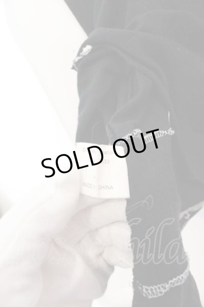 画像4: HARLEM ROUNGE / アシンメトリーステッチ五分袖カットソー【買取対象外】 M ブラック O-25-02-28-086-HA-to-YM-OS (4)